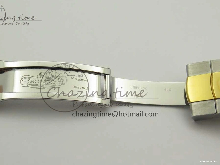 0131 Flexible DateJust 41 126334 904L SS YG DJF 1:1 Best Edition Gold Dial Diamond Markers on SS YG Jubilee Bracelet A 3250